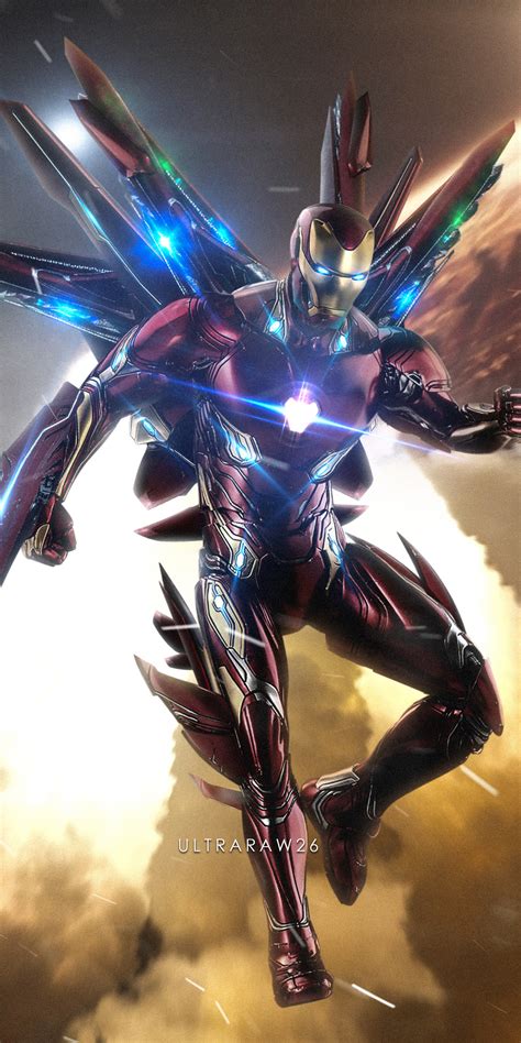 1080x2160 Iron Man New Suit Art One Plus 5thonor 7xhonor View 10lg