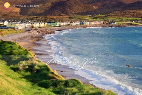 Waterville With Ballinskelligs Bay Beach And Golf Course County Kerry