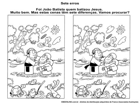 Atividades Sobre O Batismo Para Catequese