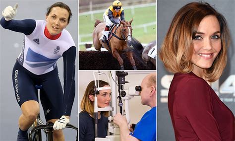 Gb Olympic Cyclist Victoria Pendleton On Her Vision Problems Daily