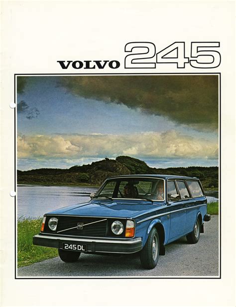 Volvo 245 Brochure Dutch 1976 Volvodrive Collection