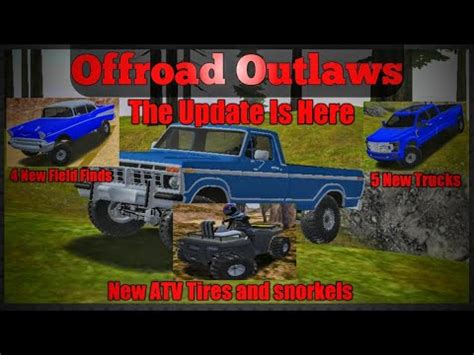 Question posted by guest on aug 6th 2019 last modified: Offroad Outlaws (The New Update Is Here) more field finds ...