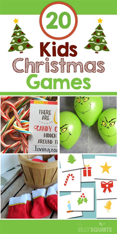 20 fun and easy Christmas games for kids | My Silly Squirts