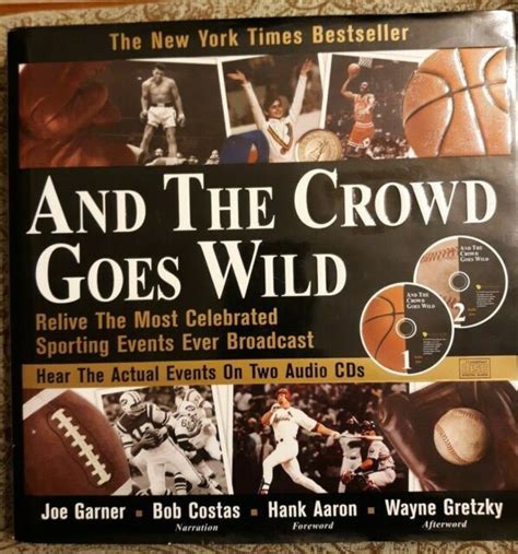 And The Crowd Goes Wild Hc Book Narrated By Bob Costas With Sealed 2
