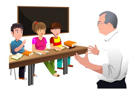 Teacher And Students Png Clip Art Library