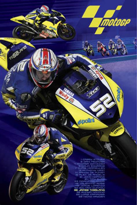 Куартараро посвятил поул серьёзно пострадавшему в аварии гонщику moto3 дюпаскье. Official MOTO GP Poster: Buy Online on Offer