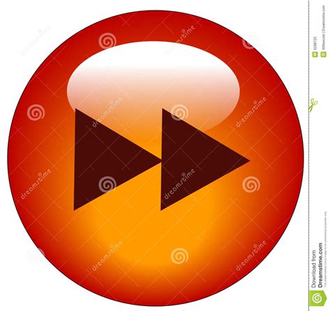 Fast Forward Web Button Royalty Free Stock Photo Image 5288725