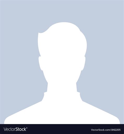 Male Profile Picture Royalty Free Vector Image