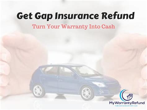 By paying off the gap insurance refund policy in advance, you are then entitled to a refund on the unused portion. Get Gap Insurance Refund |authorSTREAM