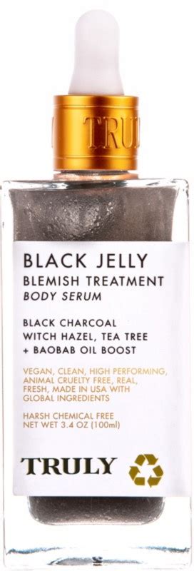 Truly Beauty Black Jelly Blemish Body Treatment Serum Ingredients