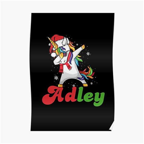 Adley Love Sweet Adley Kids Rainbow Unicorn Birthday T