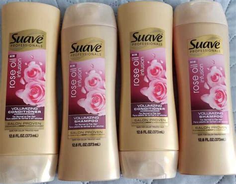 Suave Professionals Rose Oil Infusion Volumizing Shampoo 126 Fl Oz For
