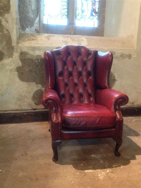 Beautiful vintage french hollywood regency cane wing back arm chair beautiful vintage french armchair with fluted legs, cane on the back and sides and a beautifully painted finish. Vintage Chesterfield Armchair Queen Anne High Back ...