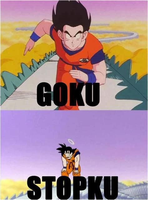Dragon ball z was an immensely popular anime that spanned hundreds of episodes, setting the tone for future shonen anime series like naruto , one naturally, fans of dragon ball z created hundreds of funny memes to honor the legendary series, with jokes being made vegeta, goku, gohan, krillin. 93 best images about dragon ball z funny on Pinterest | Funny, Jokes and Funniest photos