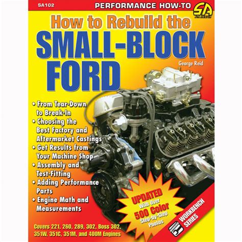 Sa Design How To Rebuild The Small Block Ford Book Competition Products