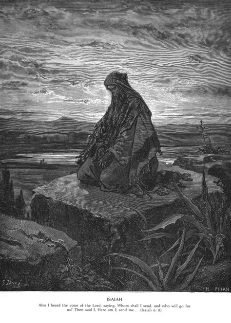Gustave Doré Illustrations Of Bible Isaiah Jeremiah Baruch Daniel