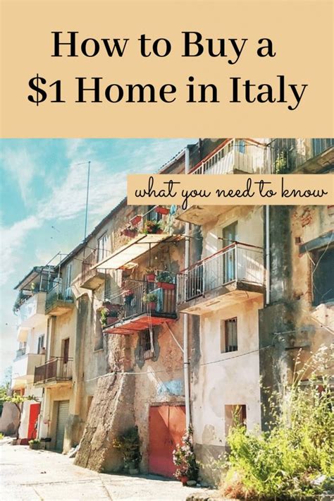 How To Actually Buy A 1 Euro House In Italy • Purses And Planes In 2023