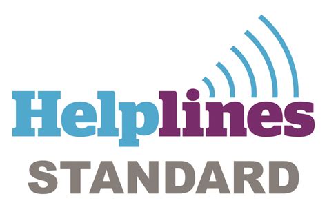 The Helplines Standard Demonstrates That Our Organisation Offers Best