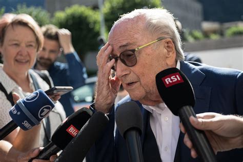 Slobodna Dalmacija Sepp Blatter I Michel Platini Oslobođeni Optužbi