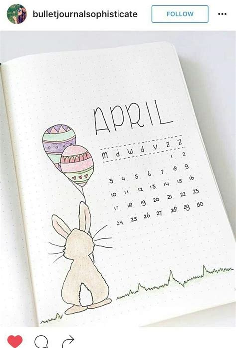 Portadas Para Abril • Bullet Journal Y Organización Amino