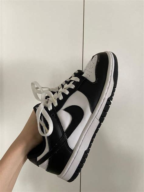 Nike Panda Dunk Low Womens 7 Womens Fashion Footwear Sneakers On