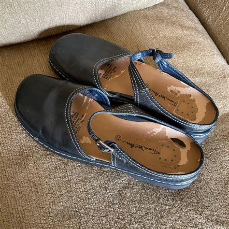 Thom Mcan Shoes Euc Thom Mcan Womens 7 2 Black Leather Comfort