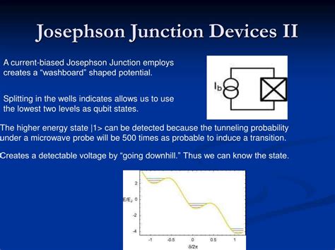 Ppt Josephson Junctions What Are They Powerpoint Presentation Free