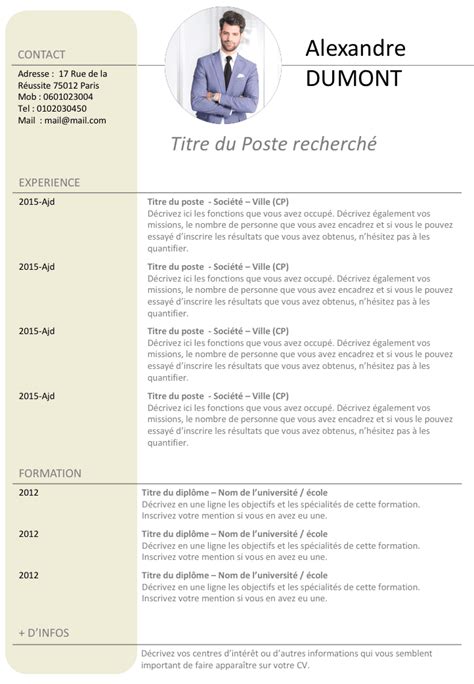 rediger un cv banque