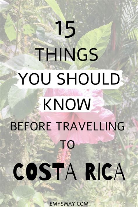 My 15 Top Tips For Costa Rica Everything You Should Know Costa
