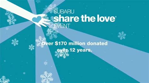 Subaru Share The Love Event Tv Commercial Owners Care T1 Ispottv