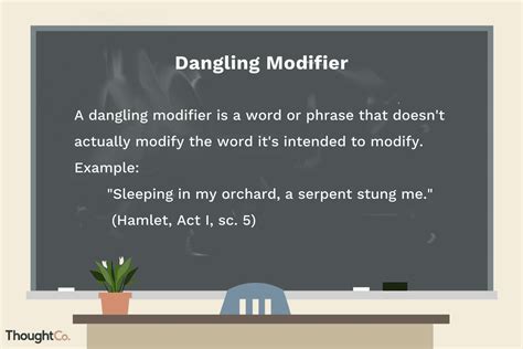 Definition And Examples Of A Dangling Modifier