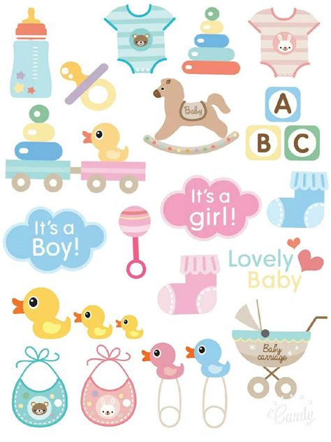 Babybaby Sticker Printable Pintables Pinterest Baby