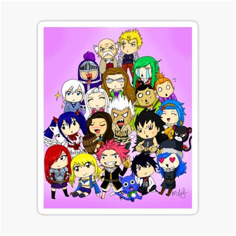 Fairy Tail Sticker By Tehzeldamaster Redbubble