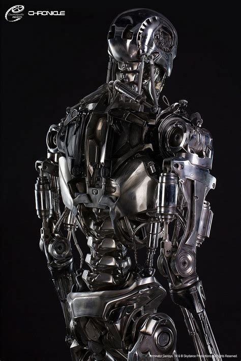 Terminator Genisys T 800 Endoskeleton Cinemaquette Life Size Statue