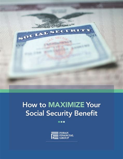 Ebook Offer How To Maximize Your Social Security Benefit