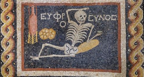 Ancient Greek Mosaic Celebrates The Joy Of Life