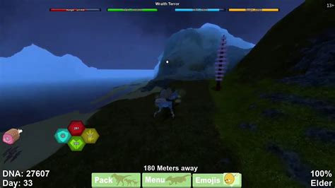 Dinosaur Simulator Wraith Terror Showcase Youtube