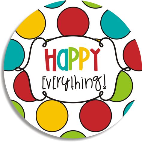 Happy Everything Plate