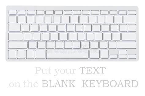 Blank Keyboard stock image. Image of desktop, supply - 29761289