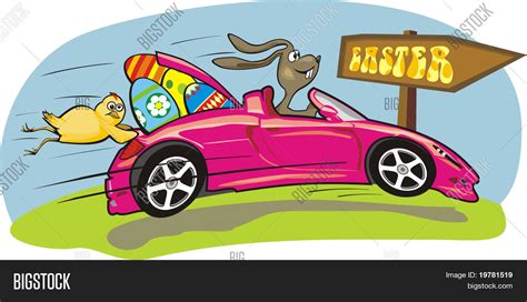 Crazy Easter Bunny Vector And Photo Free Trial Bigstock