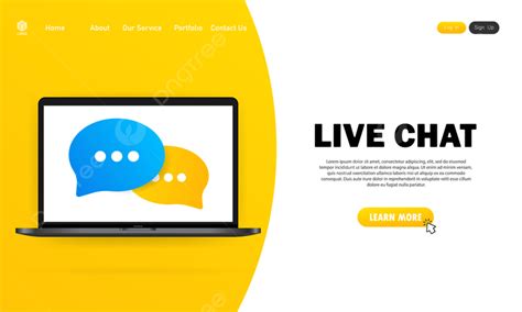 Live Chat Banner Message Icon Template Download On Pngtree