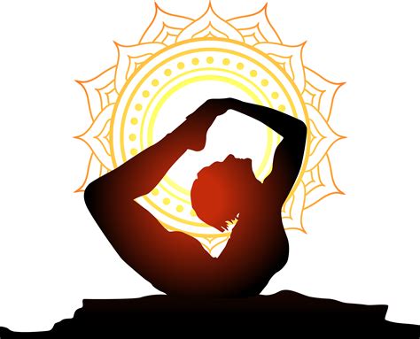 Download Yoga Wall Decal Vector Sunset Exercise Physical Hq Png Image