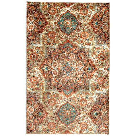 75,000 unique rugs on sale. Mohawk Home Cashmire Kaleidoscope 7 ft. 6 in. x 10 ft ...