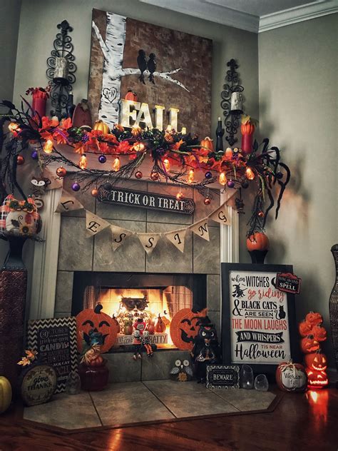 Halloween And Fall Decorations Together Diy