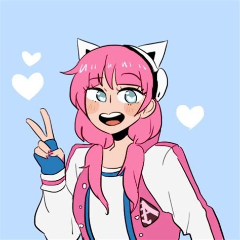 Mini‼️ On Twitter Peace Sign Drawing Cartoon Girl Drawing Anime
