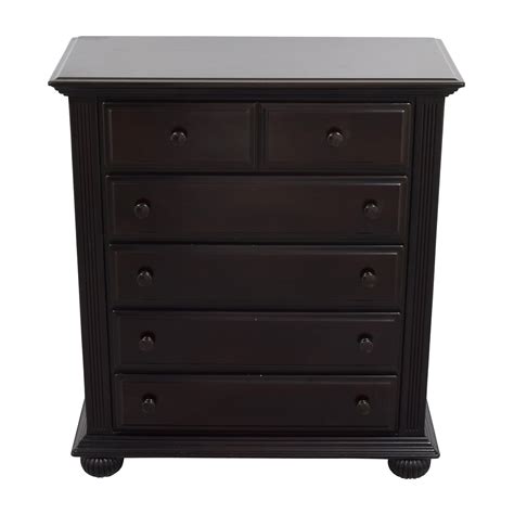 Ashley furniture b248 zelen bedroom collection featuring warm gray finish w/stylish white wax effect. 42% OFF - Ashley Furniture Ashley Furniture Five-Drawer ...