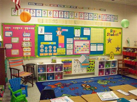 Love The Bright Colors Kindergarten Classroom Decor Classroom Layout