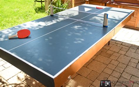 How To Make A Diy Folding Ping Pong Table Half The Cost