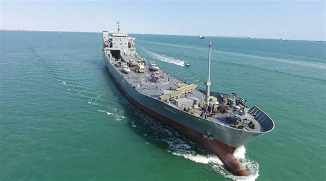 Irans Revolutionary Guard Launches Aircraft Carrying Ship Ya Libnan