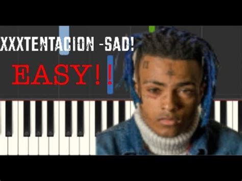 Xxxtentacion Sad Piano Tutorial Easy Piano Youtube